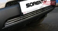 Декоративный элемент воздухозаборника Souz-96 (d10) KIA Sorento  XM (2012-2015) рестайлинг