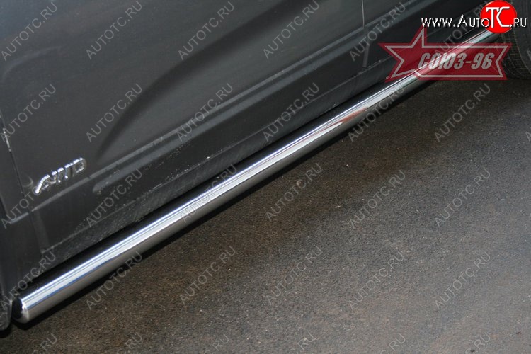 2 999 р. Защита порогов Souz-96 (d60) KIA Sorento XM рестайлинг (2012-2015)  с доставкой в г. Пермь