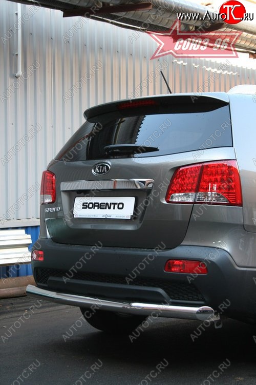 9 089 р. Защита заднего бампера Souz-96 (d76) KIA Sorento XM дорестайлинг (2009-2012)  с доставкой в г. Пермь