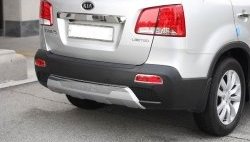 4 249 р. Диффузор на задний бампер SuvStyle KIA Sorento XM рестайлинг (2012-2015) (Неокрашенная)  с доставкой в г. Пермь. Увеличить фотографию 2