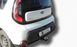 7 399 р. Фаркоп Лидер Плюс.  KIA Soul  PS (2014-2016) дорестайлинг (Без электропакета)  с доставкой в г. Пермь. Увеличить фотографию 2