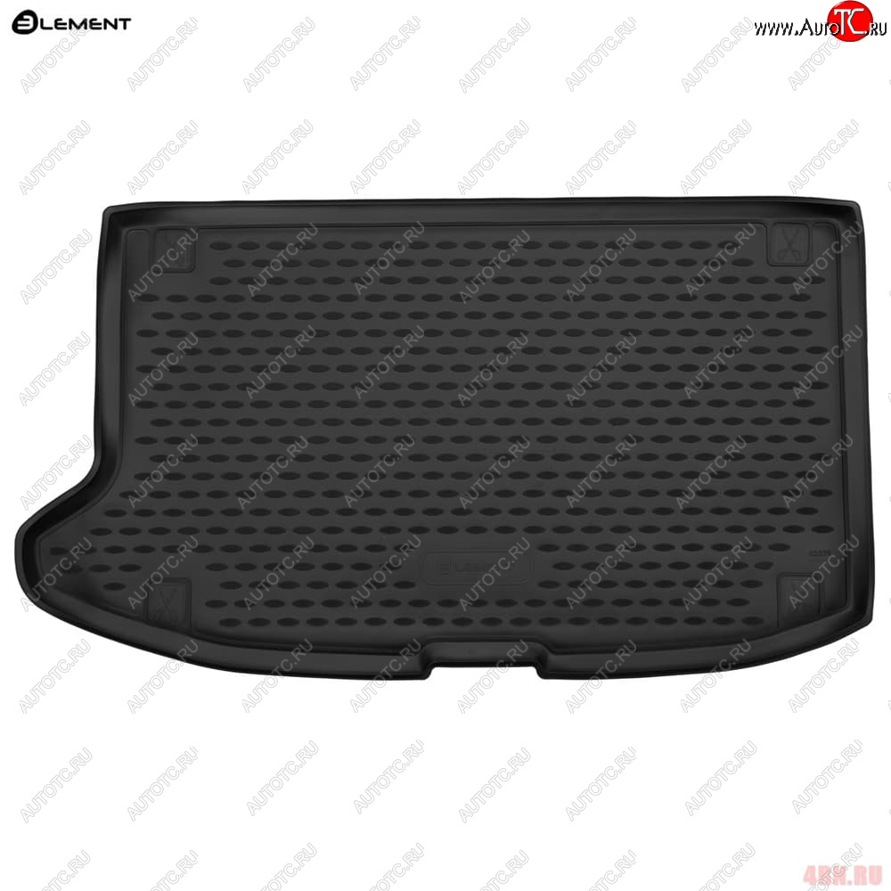 1 579 р. Коврик багажника Element (полиуретан) KIA Soul SK3 (2018-2022)  с доставкой в г. Пермь