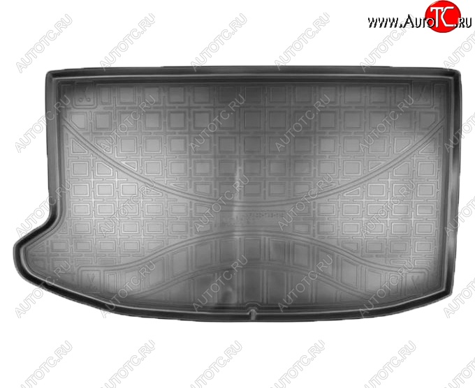 1 499 р. Коврик в багажник Norplast (SUB)  KIA Soul  SK3 (2018-2022) (Черный)  с доставкой в г. Пермь