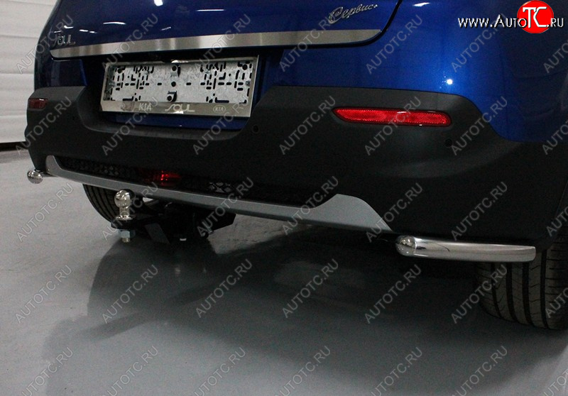 13 749 р. Фаркоп (тягово-сцепное устройство) TCC  KIA Soul  SK3 (2018-2022) (Оцинкованный, шар E)  с доставкой в г. Пермь