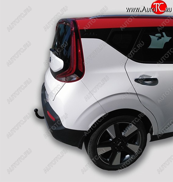6 999 р. Фаркоп Лидер Плюс  KIA Soul  SK3 (2018-2022) (Без электропакета)  с доставкой в г. Пермь