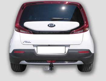6 999 р. Фаркоп Лидер Плюс  KIA Soul  SK3 (2018-2022) (Без электропакета)  с доставкой в г. Пермь. Увеличить фотографию 2
