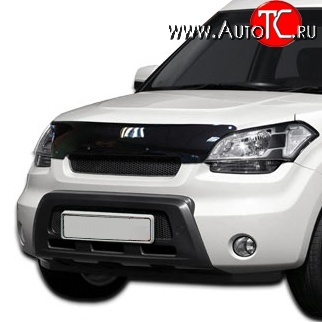 569 р. Дефлектор капота NovLine KIA Soul AM дорестайлинг (2008-2011)  с доставкой в г. Пермь