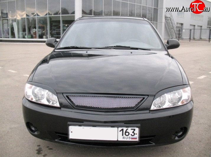 2 499 р. Решётка радиатора Sport KIA Spectra (2000-2009) (Неокрашенная)  с доставкой в г. Пермь