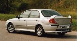 7 699 р. Спойлер Nika-Скоба  KIA Spectra (2000-2009) (Неокрашенный)  с доставкой в г. Пермь. Увеличить фотографию 2