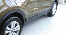 4 819 р. Молдинги дверей RA (комплект 4 шт.)  KIA Sportage  4 QL (2016-2022) дорестайлинг, рестайлинг (Поверхность шагрень)  с доставкой в г. Пермь. Увеличить фотографию 6