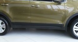 4 819 р. Молдинги дверей RA (комплект 4 шт.)  KIA Sportage  4 QL (2016-2022) дорестайлинг, рестайлинг (Поверхность шагрень)  с доставкой в г. Пермь. Увеличить фотографию 7