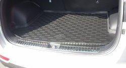 1 469 р. Верхний коврик в багажник Aileron (полиуретан, бежевый)  KIA Sportage  4 QL (2016-2018) дорестайлинг  с доставкой в г. Пермь. Увеличить фотографию 3