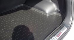 Верхний коврик в багажник Aileron (полиуретан, бежевый) KIA Sportage  4 QL (2016-2018) дорестайлинг