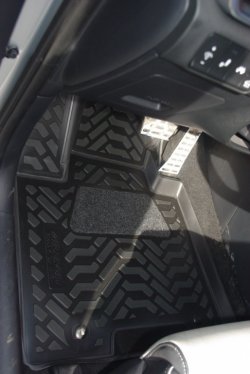 1 599 р. Коврики в салон Aileron 3D  KIA Sportage  4 QL (2016-2018) дорестайлинг  с доставкой в г. Пермь. Увеличить фотографию 2