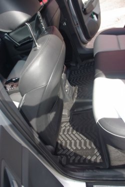 1 599 р. Коврики в салон Aileron 3D  KIA Sportage  4 QL (2016-2018) дорестайлинг  с доставкой в г. Пермь. Увеличить фотографию 4