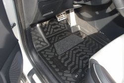 1 599 р. Коврики в салон Aileron 3D  KIA Sportage  4 QL (2016-2018) дорестайлинг  с доставкой в г. Пермь. Увеличить фотографию 5