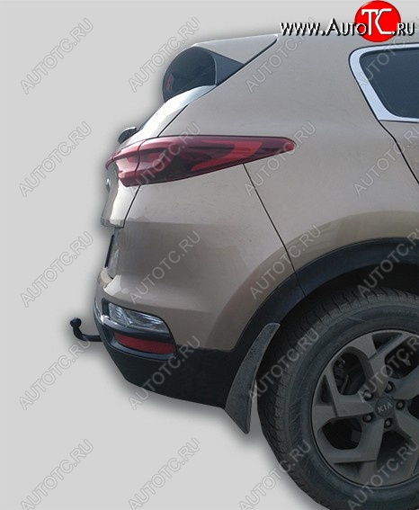 7 349 р. Фаркоп Лидер Плюс  Hyundai Tucson  TL (2018-2021), KIA Sportage  4 QL (2018-2022) (Без электропакета)  с доставкой в г. Пермь