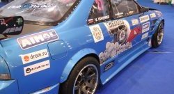 4 739 р. Универсальные фендера на колёсные арки RA (вынос 50 мм, комплект) Hyundai Accent 3 MC хэтчбек (2005-2011) (Поверхность глянец (под окраску))  с доставкой в г. Пермь. Увеличить фотографию 10