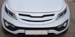 Решётка радиатора MV-Tuning KIA Sportage  3 SL (2010-2016) дорестайлинг, рестайлинг