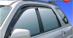 Дефлекторы окон (ветровики) Novline 4 шт KIA Sportage  3 SL (2010-2016) дорестайлинг, рестайлинг