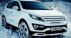 5 399 р. Накладка на передний бампер Ixion Style  KIA Sportage  3 SL (2010-2014) дорестайлинг (Неокрашенная)  с доставкой в г. Пермь. Увеличить фотографию 3
