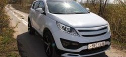 7 799 р. Накладка на передний бампер JSW Style  KIA Sportage  3 SL (2010-2014) дорестайлинг (Неокрашенная)  с доставкой в г. Пермь. Увеличить фотографию 6