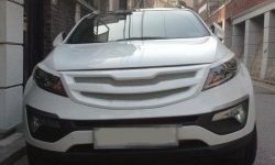 1 649 р. Реснички на фары CT KIA Sportage 3 SL дорестайлинг (2010-2014) (Неокрашенные)  с доставкой в г. Пермь. Увеличить фотографию 2