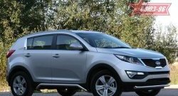Защита порогов Souz-96 (d60) KIA Sportage  3 SL (2010-2016) дорестайлинг, рестайлинг