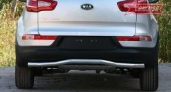 11 159 р. Защита заднего бампера Souz-96 (d60)  KIA Sportage  3 SL (2010-2016) дорестайлинг, рестайлинг  с доставкой в г. Пермь. Увеличить фотографию 2