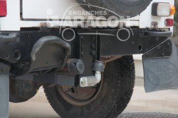 22 699 р. Фаркоп Aragon. (шар C) Land Rover Defender 90 1 L316 рестайлинг 3дв. (2007-2016)  с доставкой в г. Пермь. Увеличить фотографию 4