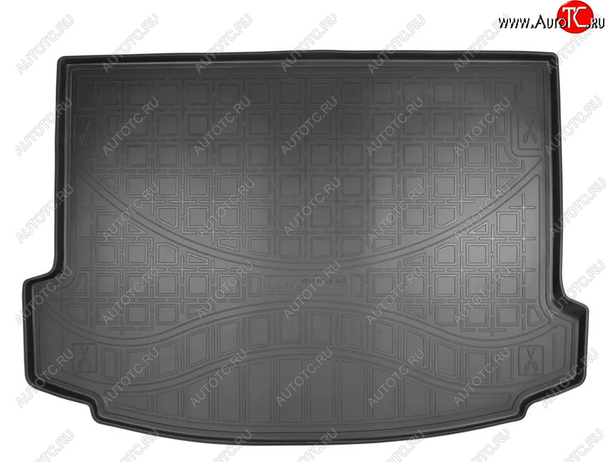 2 099 р. Коврик багажника Norplast  Land Rover Range Rover Evoque  2 L551 (2018-2025) (Цвет: черный)  с доставкой в г. Пермь