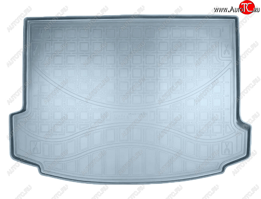 2 599 р. Коврик багажника Norplast  Land Rover Range Rover Evoque  2 L551 (2018-2025) (Цвет: серый)  с доставкой в г. Пермь