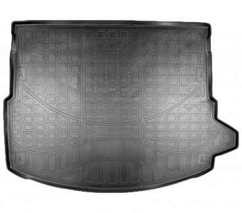 Коврик багажника Norplast Unidec Land Rover Discovery Sport  L550 (2014-2019) дорестайлинг (Черный, с погрузочным ковриком (фартуком))