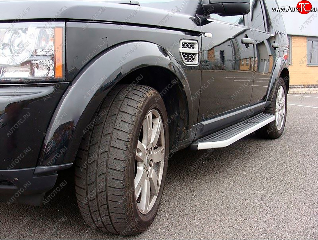 18 299 р. Подножки боковые WINBO Land Rover Discovery 4 L319 (2009-2016)  с доставкой в г. Пермь