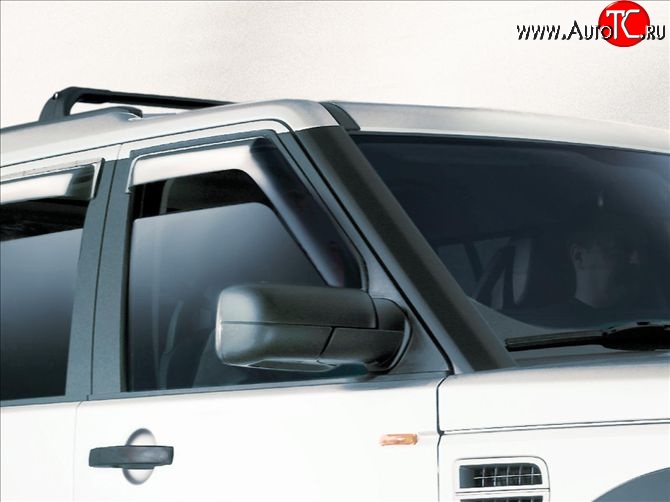 3 399 р. Дефлекторы окон (ветровики) Novline 4 шт Land Rover Discovery 3 L319 (2004-2009)  с доставкой в г. Пермь