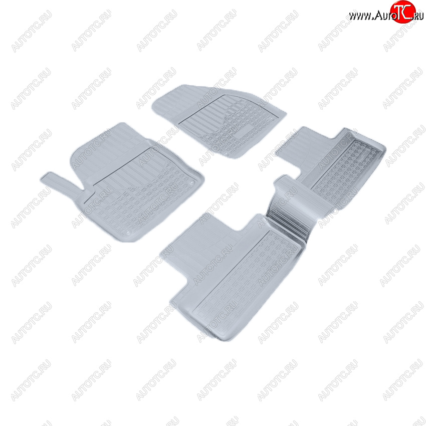 3 699 р. Коврики салона Norplast Unidec  Land Rover Range Rover Evoque  1 L538 (2011-2018) дорестайлинг 3 дв., дорестайлинг 5 дв., рестайлинг 3 дв., рестайлинг 5 дв. (Цвет: серый)  с доставкой в г. Пермь
