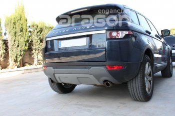 22 699 р. Фаркоп Aragon.(шар V) Land Rover Range Rover Evoque 1 L538 дорестайлинг 5 дв. (2011-2015)  с доставкой в г. Пермь. Увеличить фотографию 2