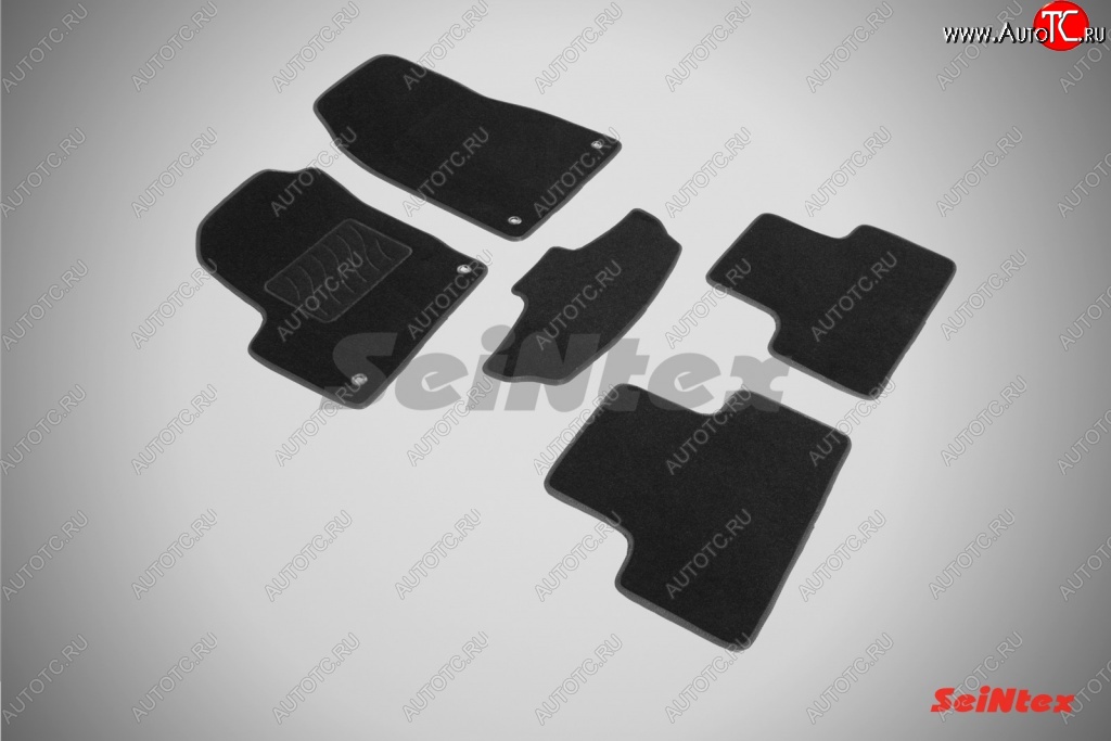 2 999 р. Износостойкие коврики в салон SeiNtex Premium LUX 4 шт. (ворсовые)  Land Rover Range Rover Evoque  1 L538 (2011-2015) дорестайлинг 3 дв., дорестайлинг 5 дв.  с доставкой в г. Пермь