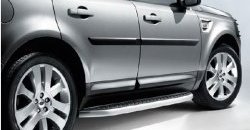 11 749 р. Пороги OEM Style Land Rover Freelander L359 дорестайлинг (2006-2010)  с доставкой в г. Пермь. Увеличить фотографию 2