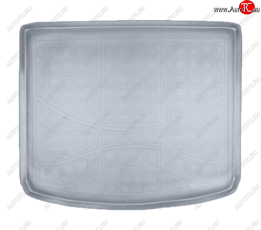 2 479 р. Коврик багажника Norplast Unidec  Land Rover Freelander  L359 (2006-2012) дорестайлинг, 1-ый рестайлинг (Цвет: серый)  с доставкой в г. Пермь
