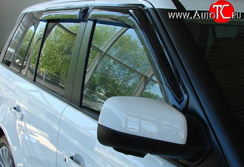 4 499 р. Дефлекторы окон (ветровики) Novline 4 шт.  Land Rover Range Rover Sport  1 L320 (2005-2013) дорестайлинг, рестайлинг  с доставкой в г. Пермь
