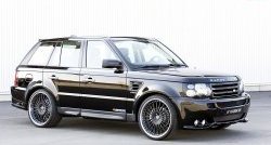 5 199 р. Пороги накладки HAMANN CONQUEROR I Land Rover Range Rover Sport 1 L320 дорестайлинг (2005-2009) (Неокрашенные)  с доставкой в г. Пермь. Увеличить фотографию 6