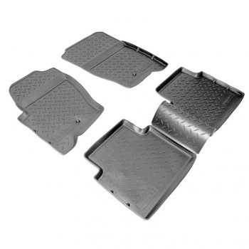 Комплект ковриков в салон Norplast Unidec Land Rover Range Rover Sport  1 L320 (2005-2013) дорестайлинг, рестайлинг (Цвет: черный)