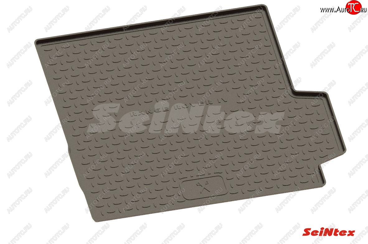 1 669 р. Коврик в багажник Seintex (полимер)  Land Rover Range Rover  4 L405 (2017-2022) рестайлинг  с доставкой в г. Пермь