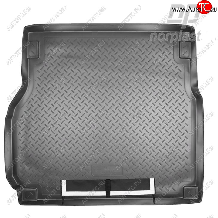 3 499 р. Коврик багажника Norplast Unidec  Land Rover Range Rover  3 L322 (2002-2012) дорестайлинг, рестайлинг, 2-ой рестайл (Черный, с погрузочным ковриком (фартуком))  с доставкой в г. Пермь