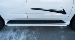14 999 р. Защита порогов из круглой трубы диаметром 42 мм SLITKOFF Lexus GX460 J150 1-ый рестайлинг (2013-2019)  с доставкой в г. Пермь. Увеличить фотографию 3