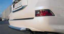15 999 р. Защита заднего бампера (Ø76 мм, нержавейка) SLITKOFF  Lexus GX460  J150 (2013-2022) 1-ый рестайлинг, 2-ой рестайлинг  с доставкой в г. Пермь. Увеличить фотографию 3