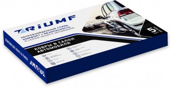 2 189 р. Комплект 3D ковриков салона TRIUMF Lexus GX460 J150 1-ый рестайлинг (2013-2019) (Черные)  с доставкой в г. Пермь. Увеличить фотографию 7
