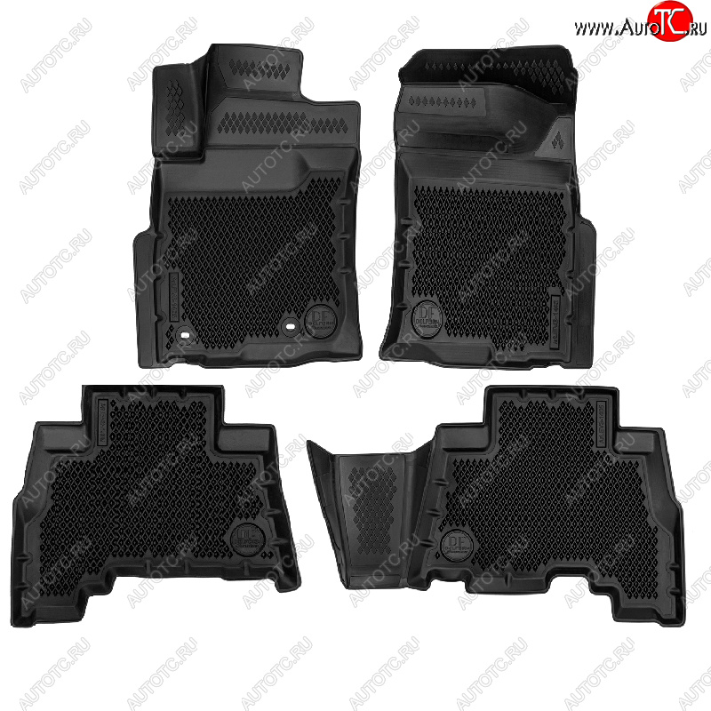 6 599 р. Коврики салона DELFORM ❞EVA 3D Premium❝ (термоэластопласт/ТЭП) Lexus GX460 J150 1-ый рестайлинг (2013-2019)  с доставкой в г. Пермь