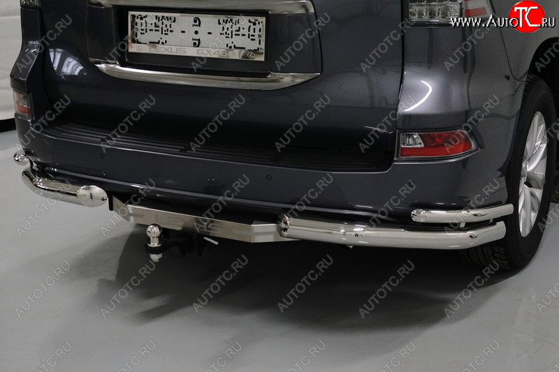 20 599 р. Фаркоп (тягово-сцепное устройство) TCC (надпись Lexus)  Lexus GX460  J150 (2019-2022) 2-ой рестайлинг (Оцинкованный, шар E)  с доставкой в г. Пермь